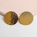 Chokore  Chokore Solid Foil Stud Earrings (Gold)