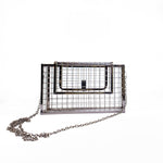 Chokore Chokore Metallic Cage Handbag (Black) 