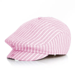 Chokore Chokore Striped Cotton Ivy Cap for Kids (Pink) 