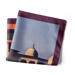 Chokore Chokore Charcoal Necktie Lucknow Musings Pocket Square From Chokore Arte Collection