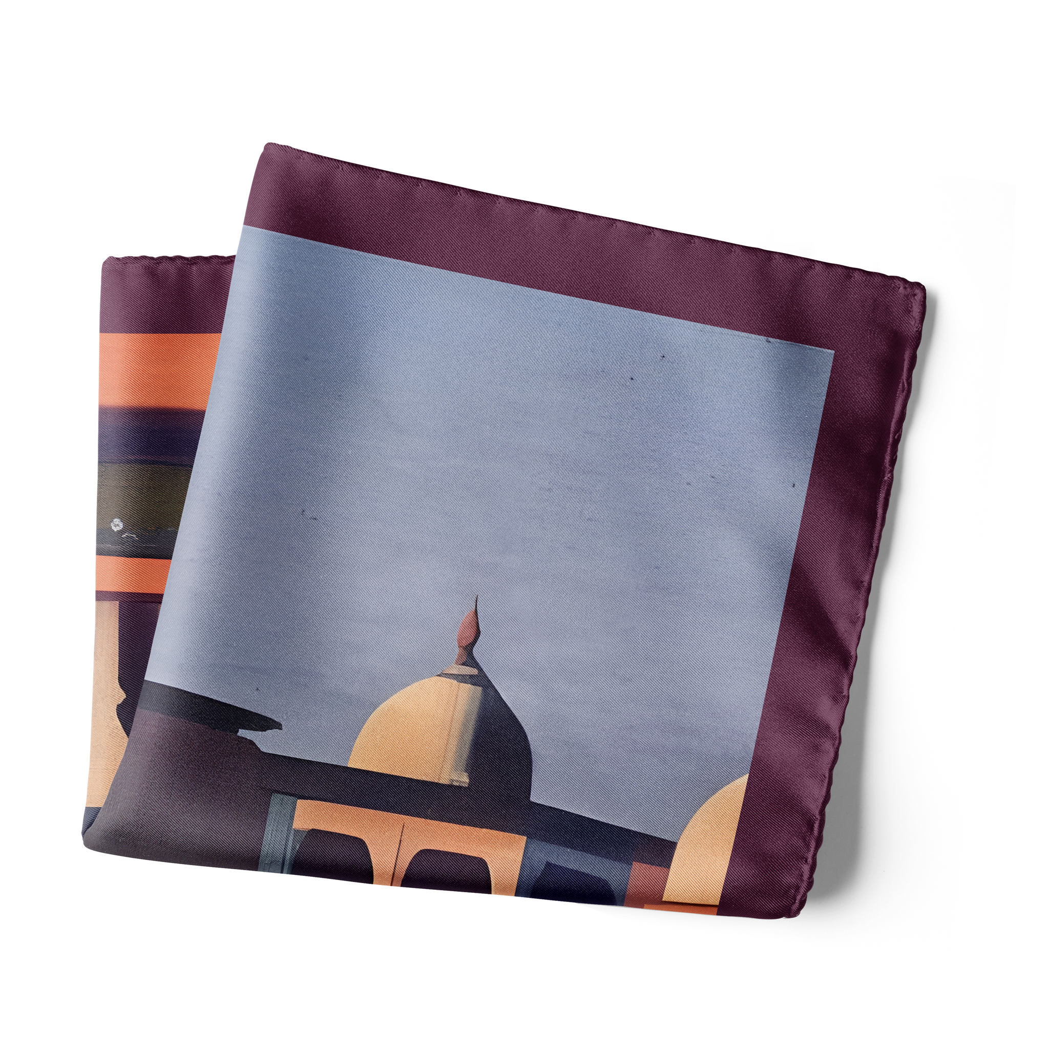 Lucknow Musings Pocket Square From Chokore Arte Collection