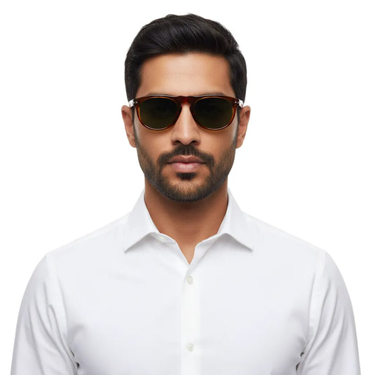 Chokore Steve Style Polarized Sunglasses (Brown)