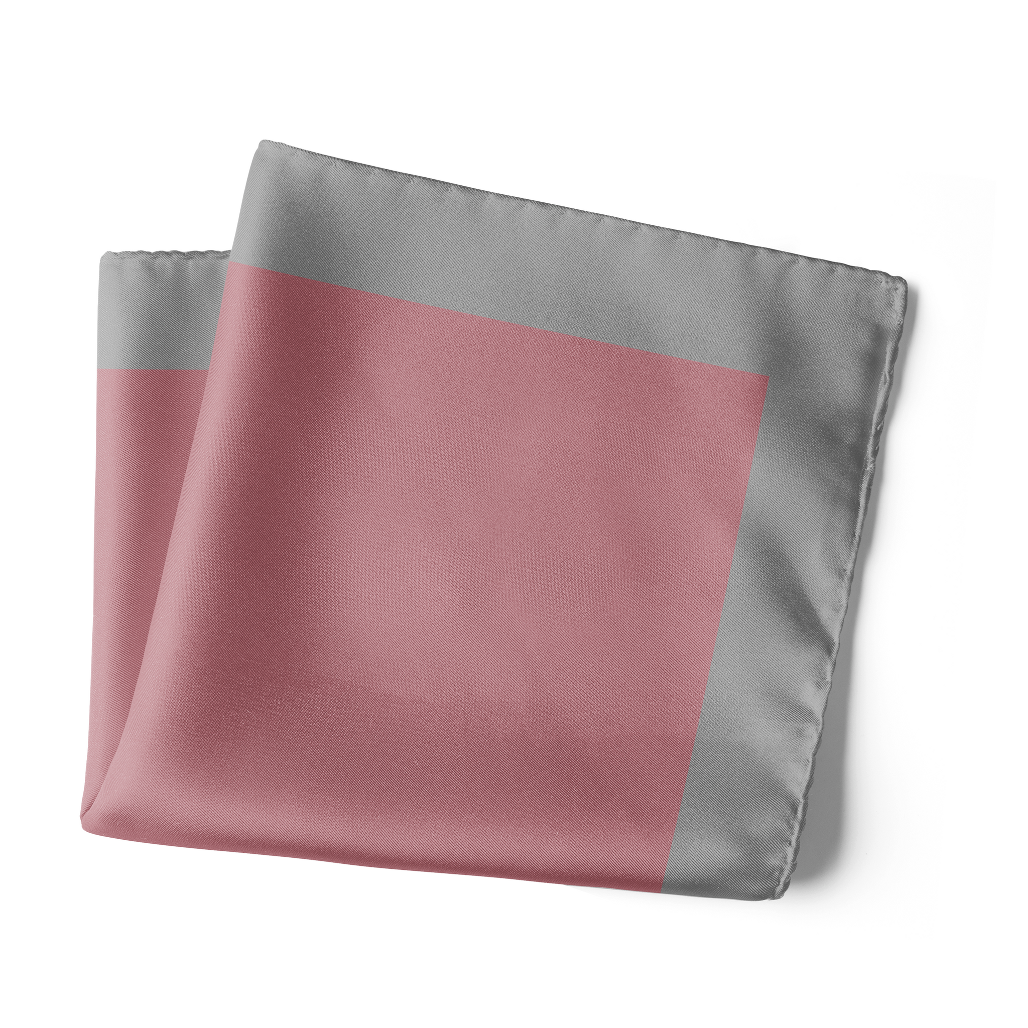 Chokore Light Rose Silk Pocket Square - Solids Range