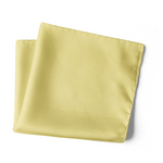 Chokore  Chokore Lime Satin Silk pocket square from the Solids Line