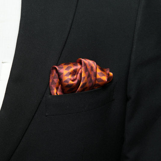 Chokore Madder Silk Pocket Square - Plaids Range