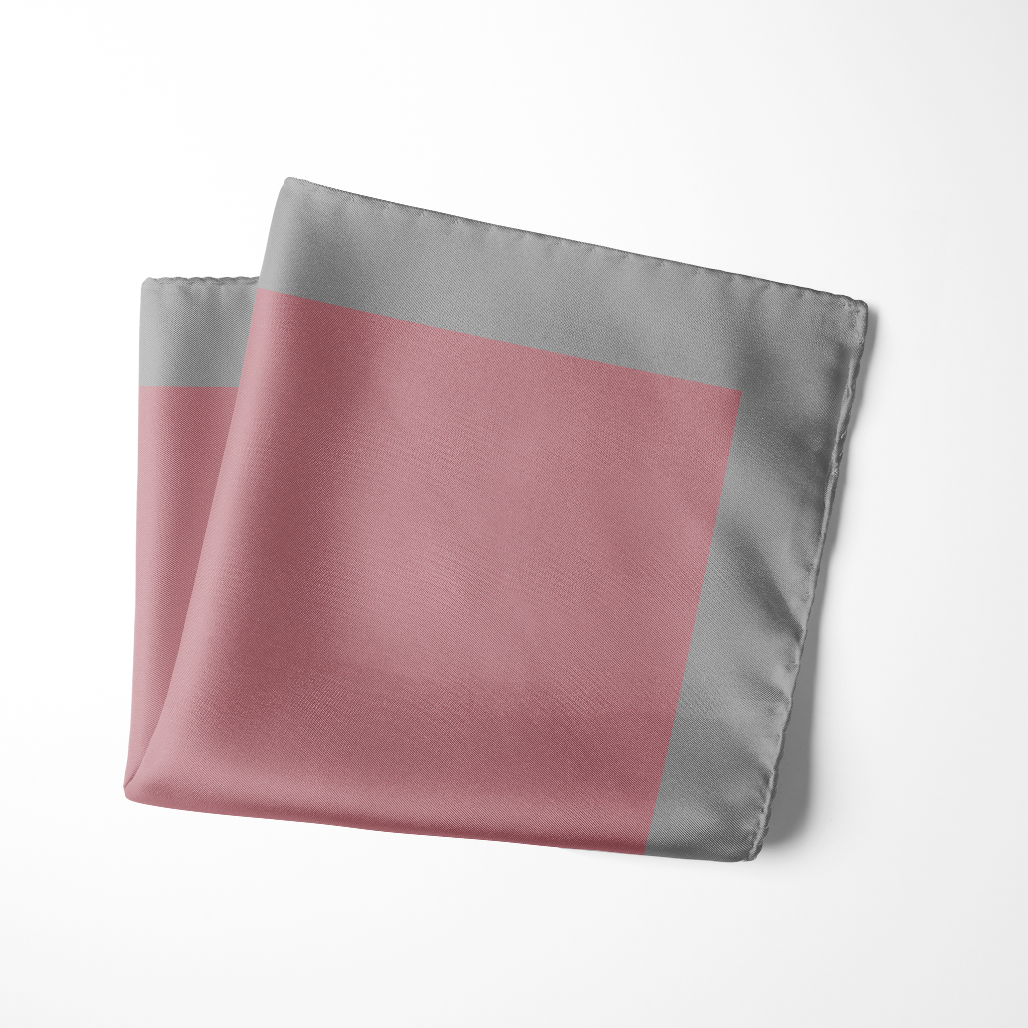 Chokore Light Rose Silk Pocket Square - Solids Range