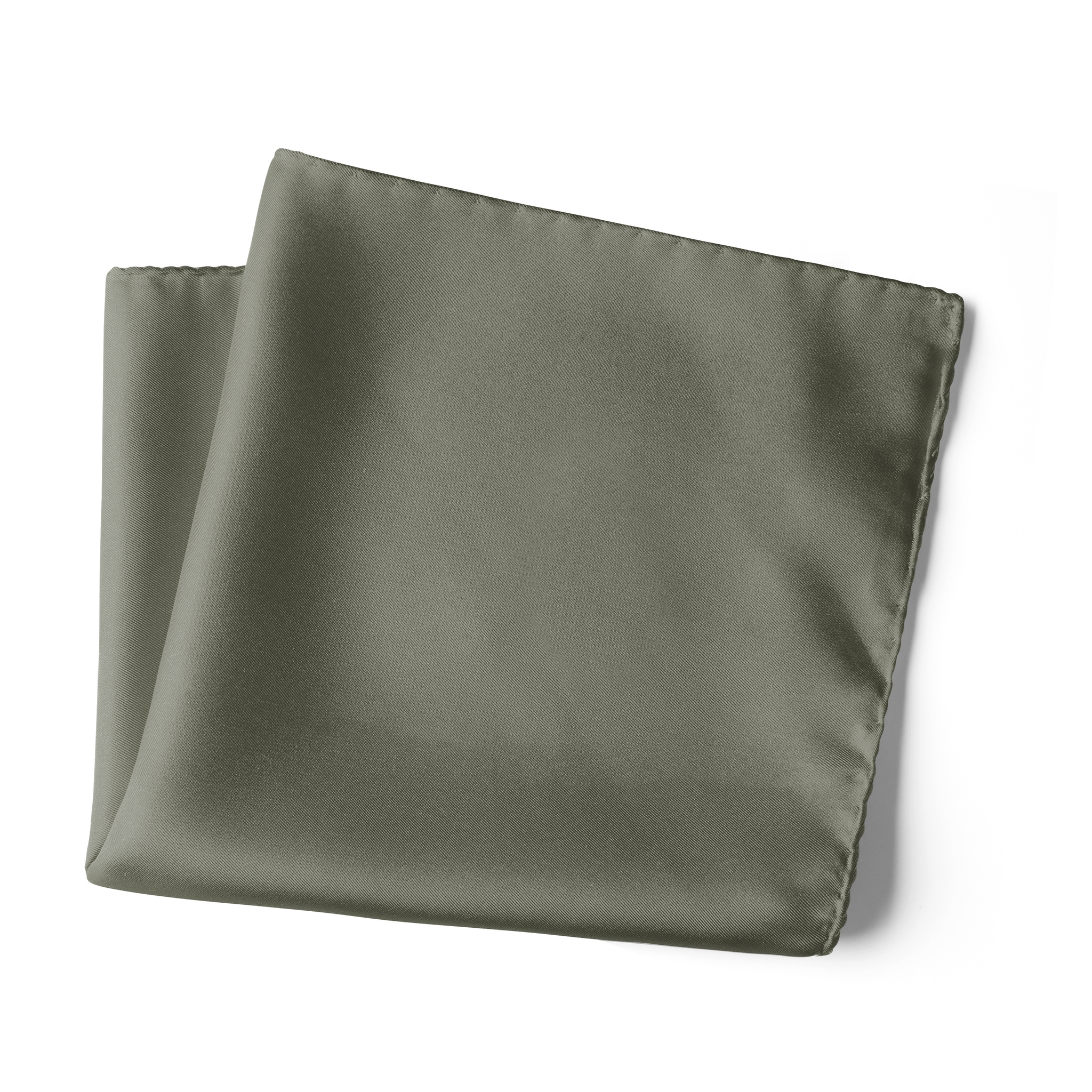 Chokore Grey Pure Silk Pocket Square, from the Solids Line