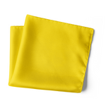 Chokore  Chokore Sunshine Yellow Pocket Square, from the Solids Line
