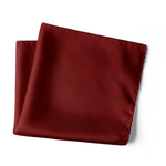 Chokore  Chokore Burgundy / Maroon Colour Pure Silk Pocket Square, from the Solids Line