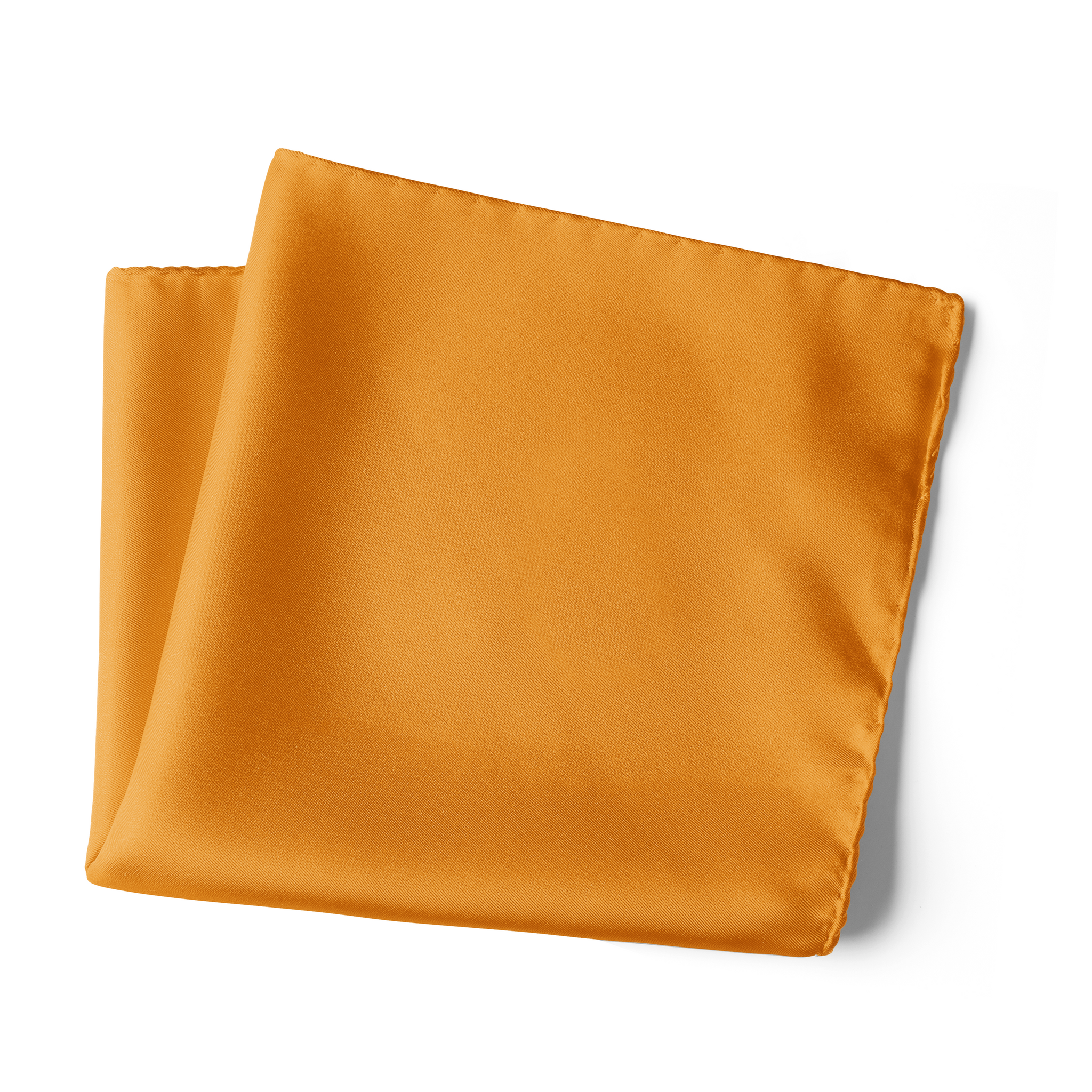 Chokore Caramel Colour Pure Silk Pocket Square, from the Solids Line