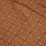 Chokore  Printed Red & Orange Satin Silk Stole for Women