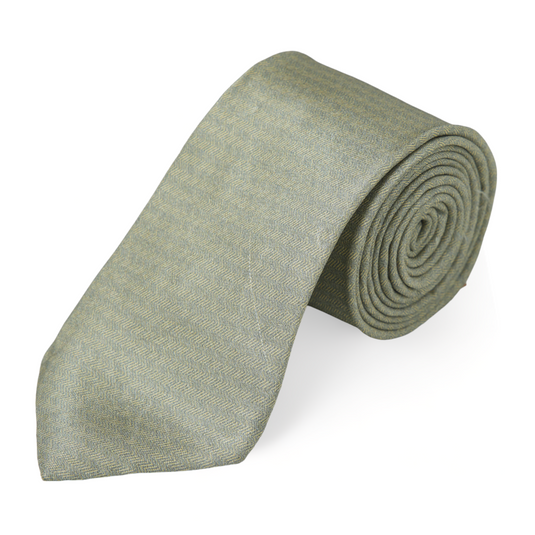 Chokore Lichen Silk Necktie - Indian at Heart Collection