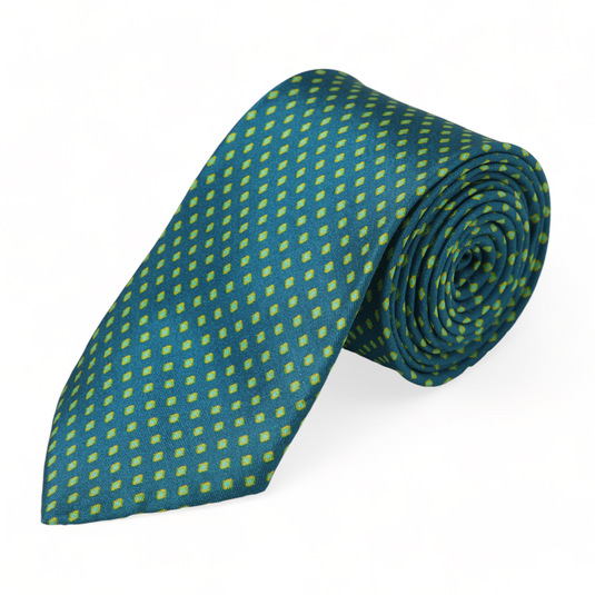Chokore Sea green Silk Tie - Indian at Heart range