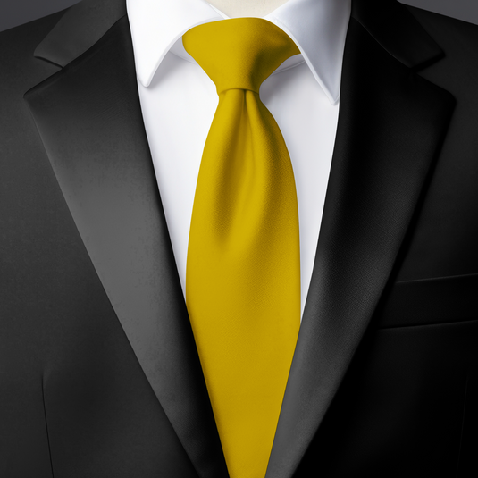Chokore Yellow Silk Tie - Solids range