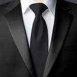 Chokore  Chokore Black Color Silk Tie for Men