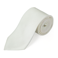 Chokore Chokore Off White Silk Tie - Solids line