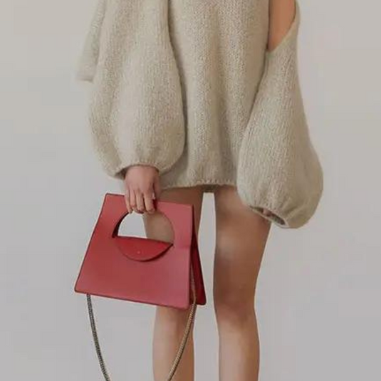 Chokore Chokore Geometrical Handbag (Red) 