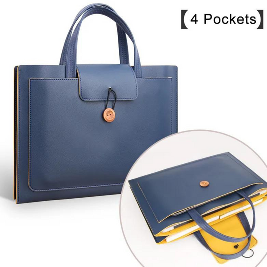 Chokore Chokore Small Luxury Leather Bag for Women (Blue) 