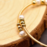 Chokore Chokore Stunning Freshwater Pearl Bracelet Bangle 