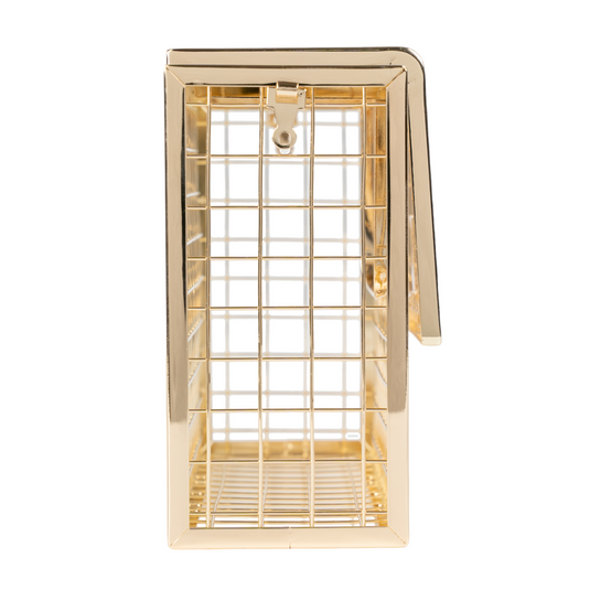 Chokore Chokore Metallic Cage Handbag (Golden) 