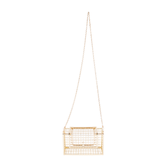 Chokore Chokore Metallic Cage Handbag (Golden) 