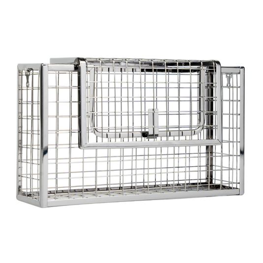 Chokore Chokore Metallic Cage Handbag (Silver) 
