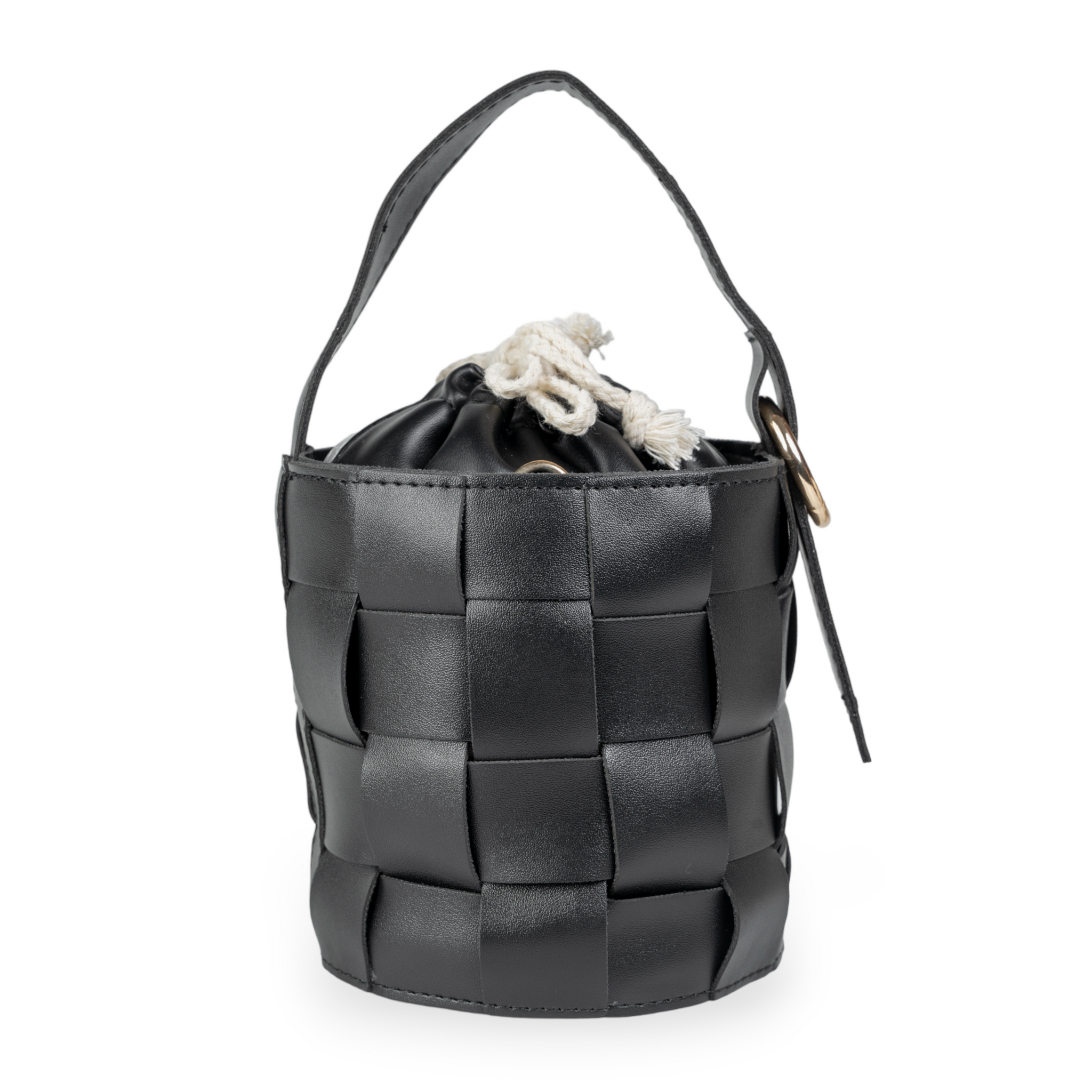 Chokore Textured Potli Handbag (Black)