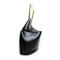 Chokore Chokore Wrist Bag with Golden Handle (Black)