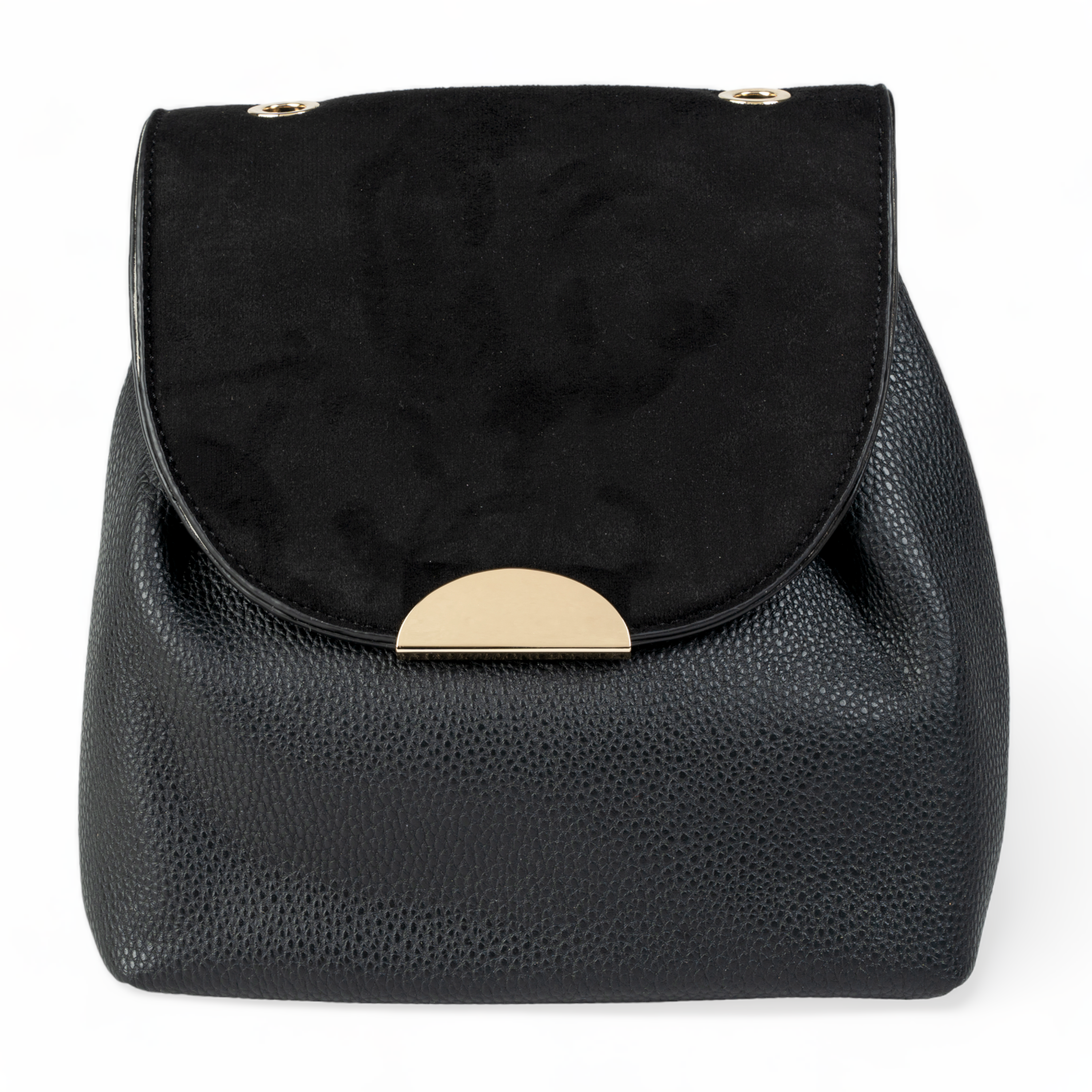 chokore Chokore Crossbody Bag with Metal Closure (Black)
