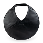 Chokore Chokore Round Leather Handbag (Black) 