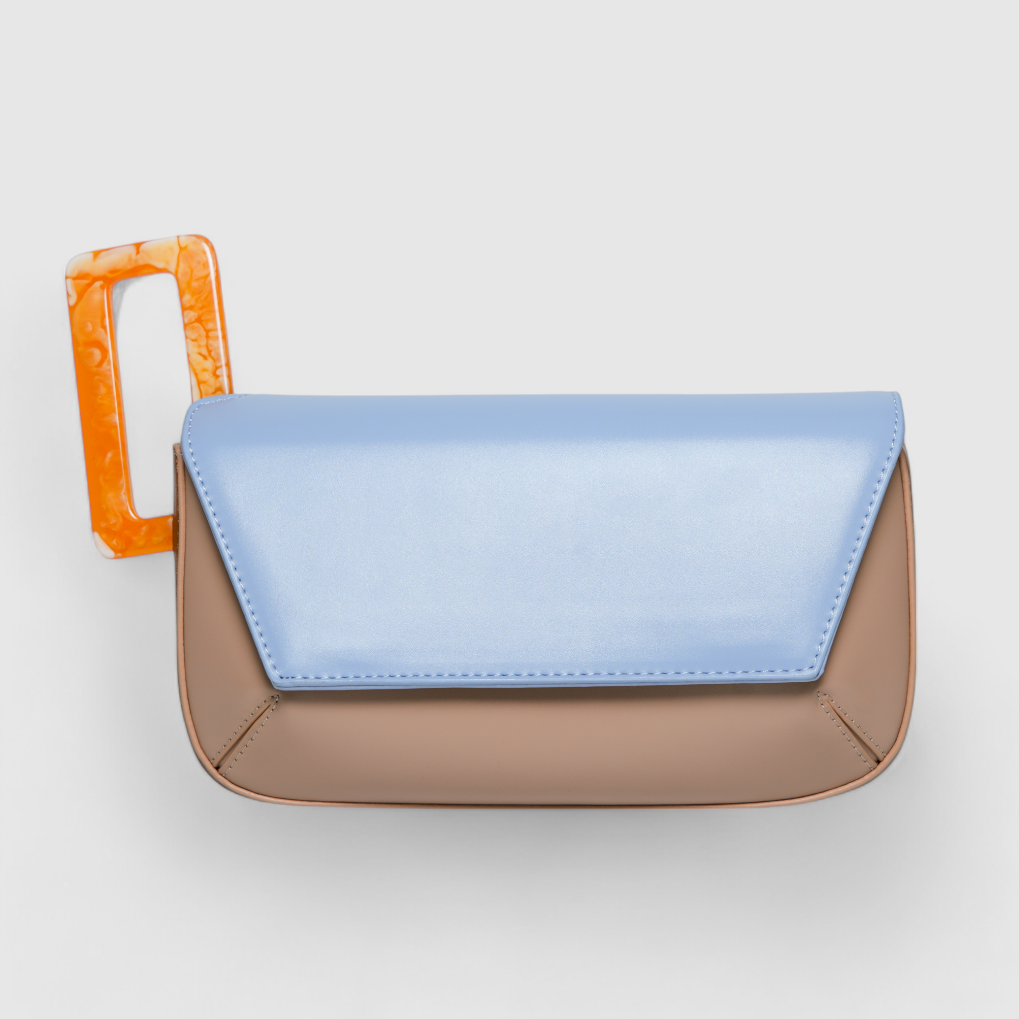 chokore Chokore Minimal Shoulder Bag (Blue & Beige)