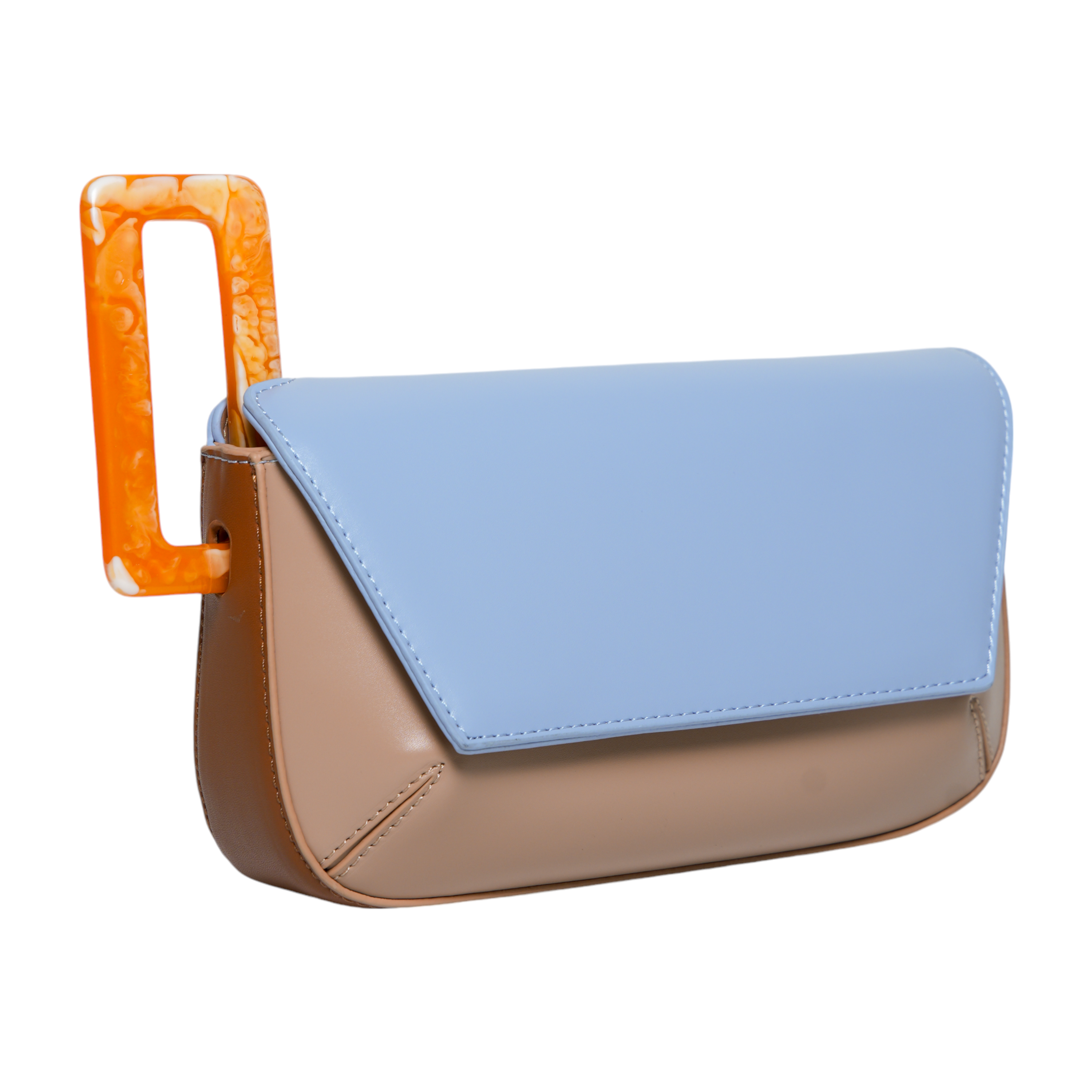 chokore Chokore Minimal Shoulder Bag (Blue & Beige)