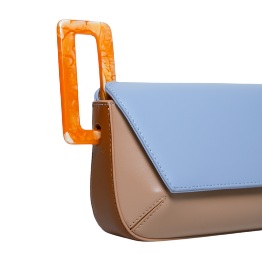 Chokore Chokore Minimal Shoulder Bag (Blue & Beige) 