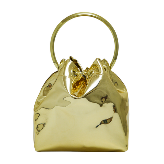 Chokore Chokore Gold Tassel Potli Bag (Golden) 