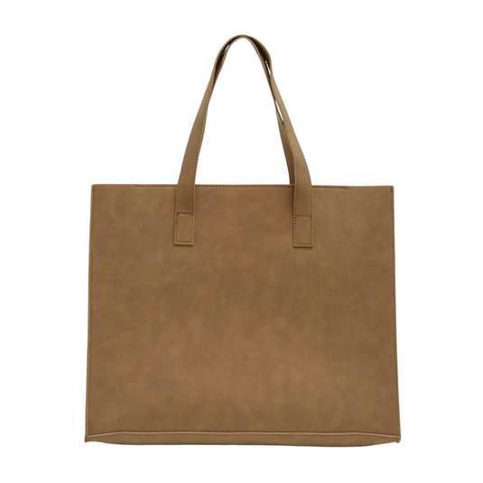 Chokore Chokore Minimal Square Tote Bag (Brown) 