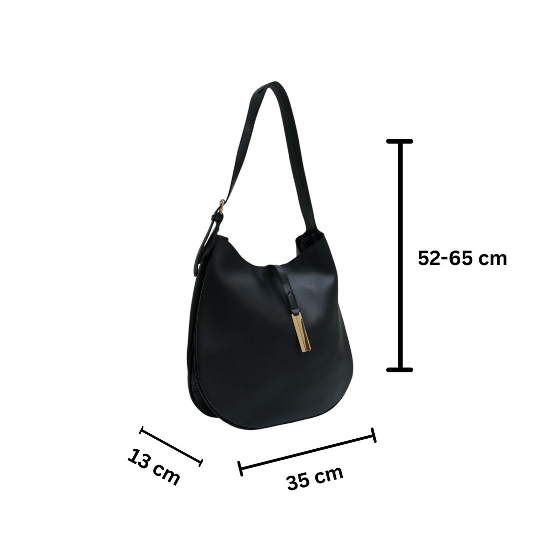 chokore Chokore Casual Urban Hobo Bag (Black)