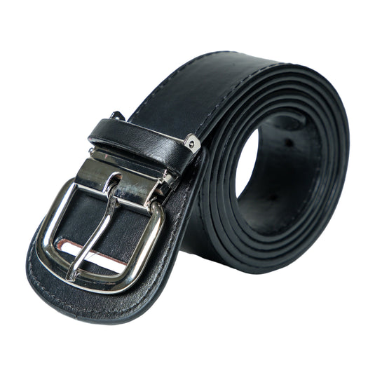 Chokore Sports Style Genuine Leather Belt (Black)
