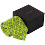 Chokore Black color silk tie for men Chokore Green Silk Tie - Indian at Heart range