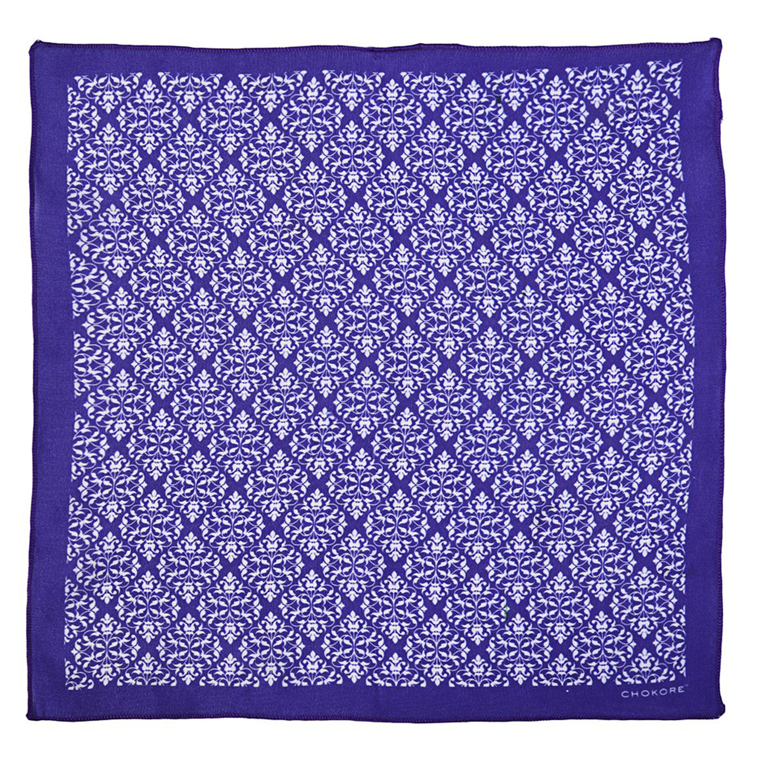 Chokore Blue & White Silk Pocket Squares from Indian at Heart collection