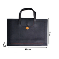 Chokore Chokore Small Luxury Vegan Leather Bag for Women (Black)