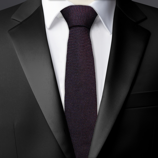 Chokore Pinpoint (Maroon) Necktie