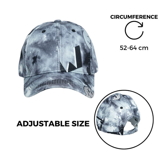 Chokore Tie-Dye Baseball Cap (Gray)