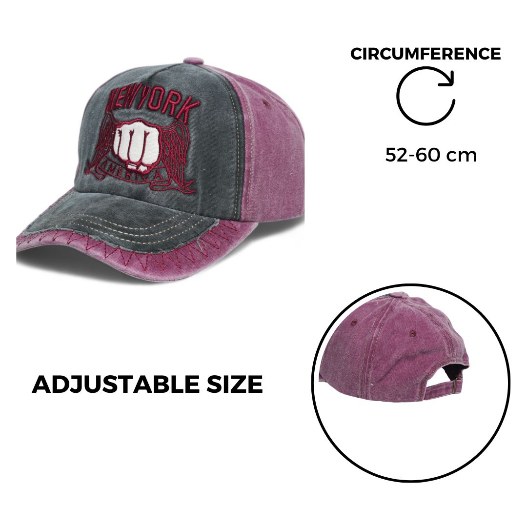Chokore Outdoor 3D Embroidered Baseball Cap (Watermelon Red)