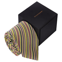 Chokore Chokore Multi-color Silk Tie - Plaids line-ss