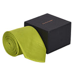 Chokore Chokore Pink Pocket Square - the Solids line Mehandi Green color silk tie for men