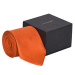 Chokore Chokore Violet Pure Silk Pocket Square, from the Solids Line Rust color silk tie for men