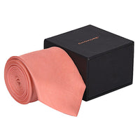Chokore Rose Pink color silk tie for men