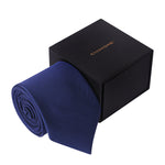 Chokore Chokore Tangerine & Burgundy Pocket Square from Indian at Heart collection Chokore Navy Blue Silk Tie - Solids line