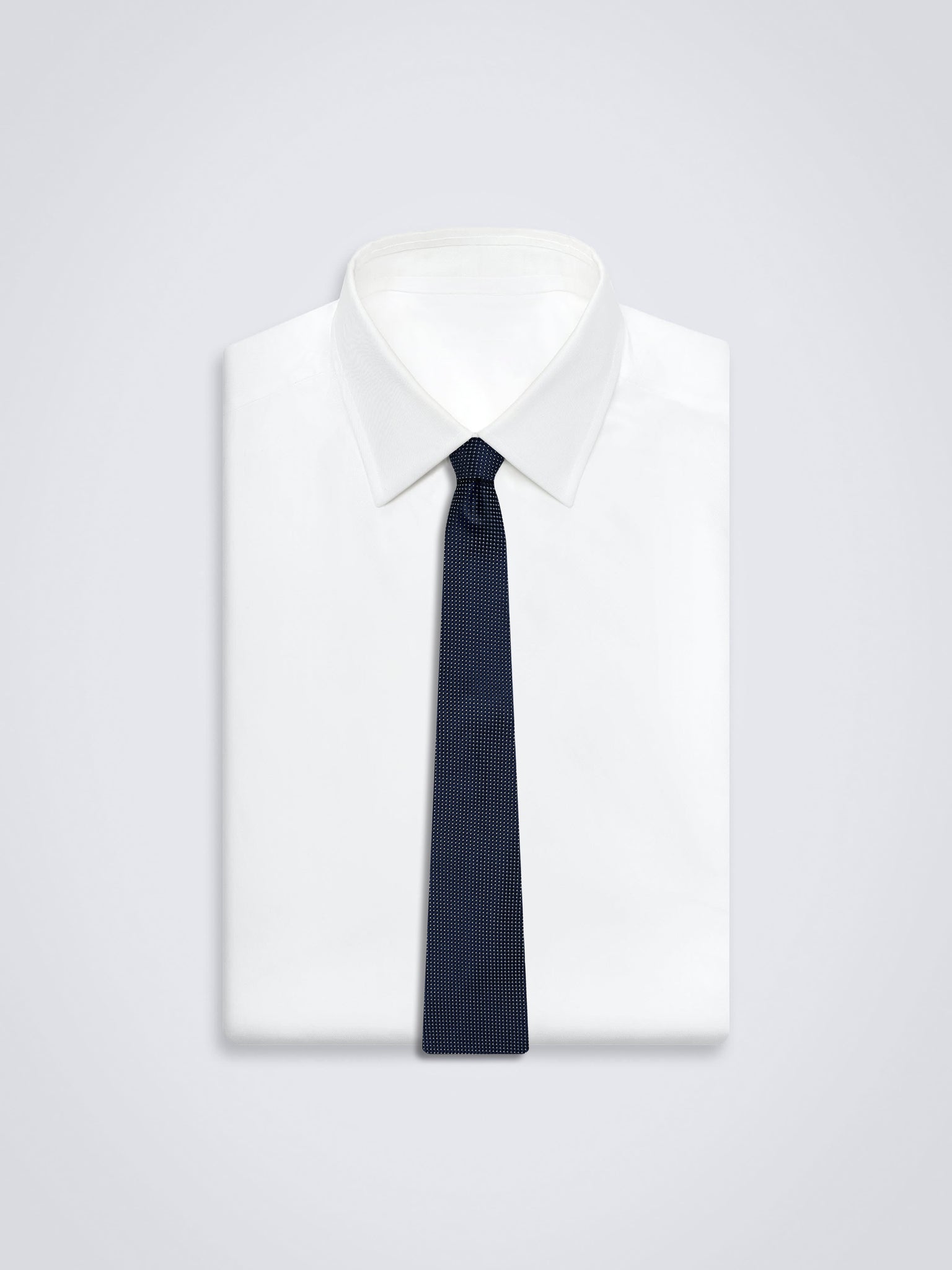 Chokore Pinpoint (Navy) Necktie