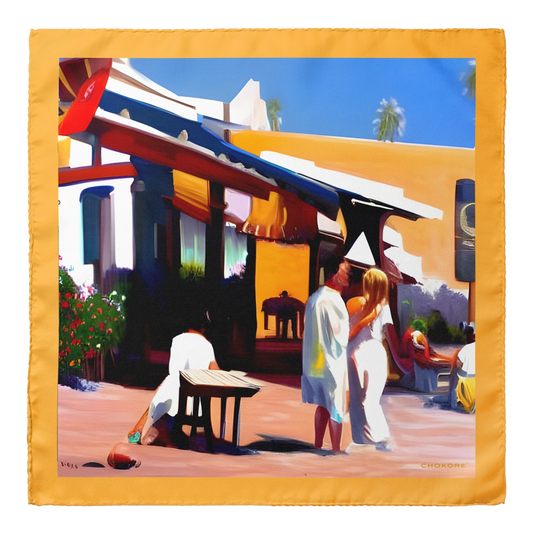 Goa Pocket Square From Chokore Arte Collection